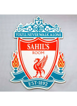 Load image into Gallery viewer, Personalised Liverpool Door Name Plate
