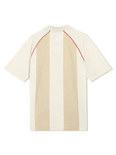 Load image into Gallery viewer, RCB Striper Travel Polo T–Shirt 2026 – White
