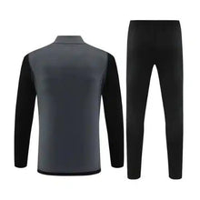 Load image into Gallery viewer, Real Madrid Grey Black Track Suit 23-24
